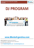 DJ Program in Buenos Aires Brochure