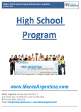 High School Program Buenos Aires Brochure