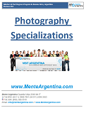 Photography Specializations Argentina