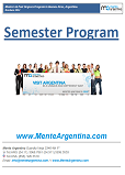 Semester Program Buenos Aires Brochure