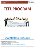 Tefl Program in Buenos Aires Brochure