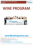 Wine Program in Buenos Aires Brochure