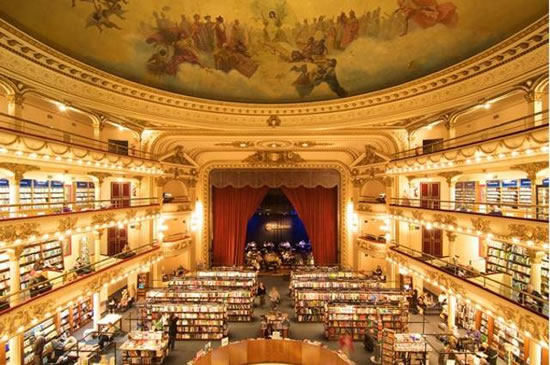 Buenos-Aires's-Librería-El-Ateneo-Grand-Splendid