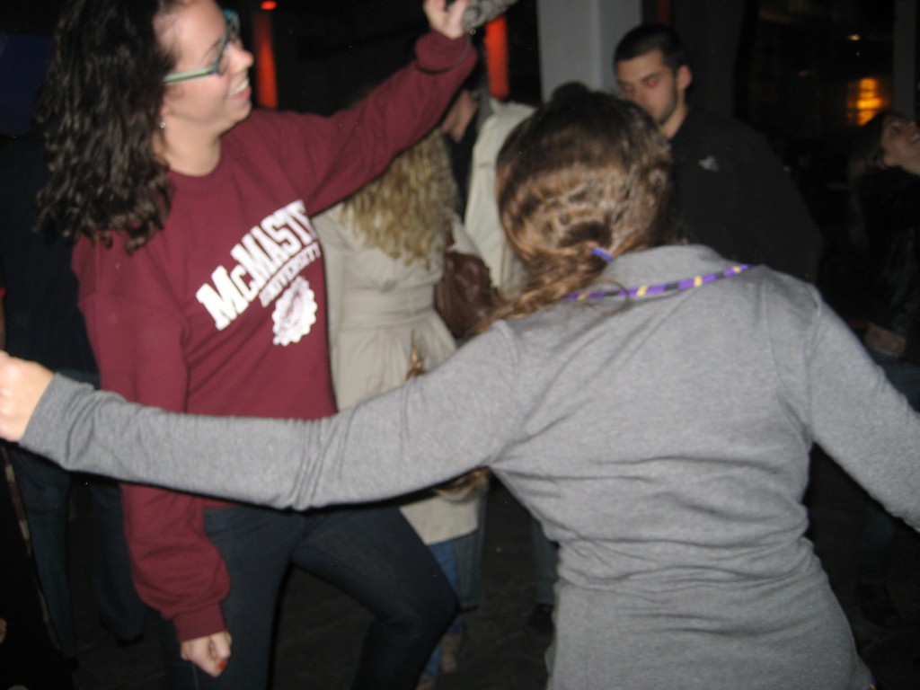Participants at a cultural outing in Buenos Aires.